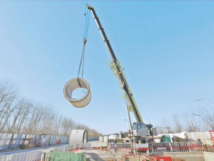 大兴支线新机场顶管施工